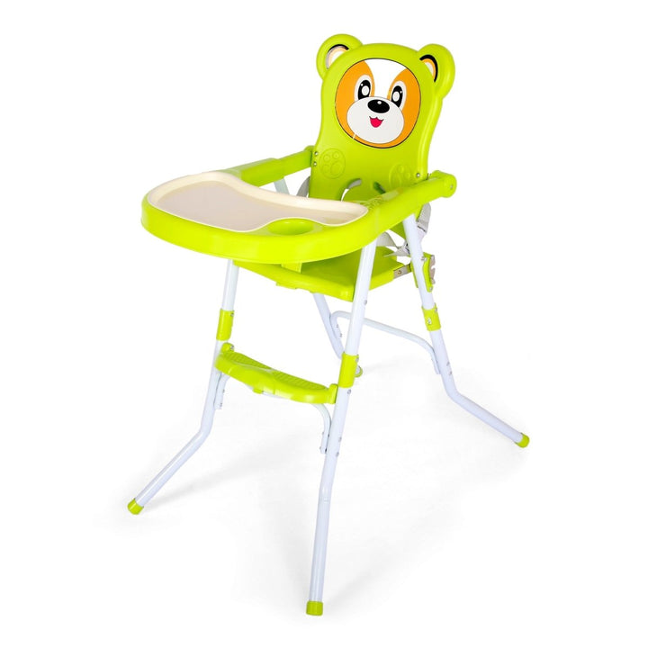 Comfortable Baby High Chair with Food Tray - BLL - H - 113S - GRN - Planet Junior