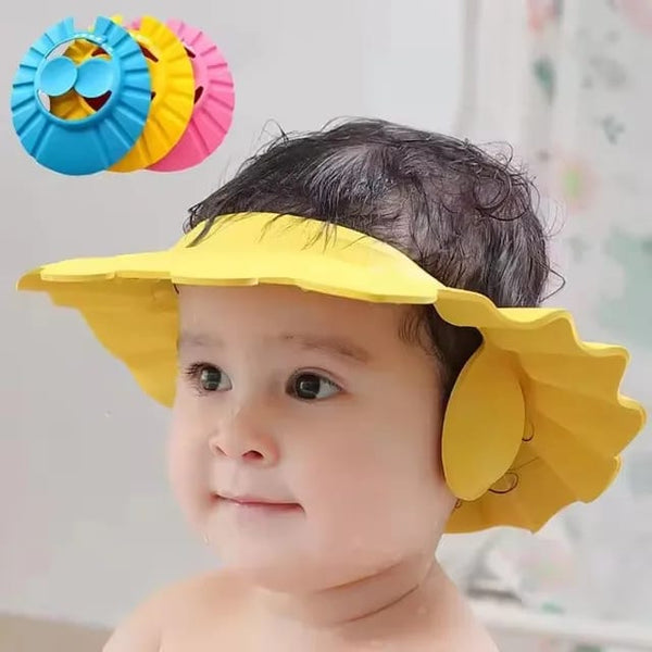 Comfortable Baby Shower Cap for Safe Baths - BLL - BT - 4744 - 7 - Planet Junior