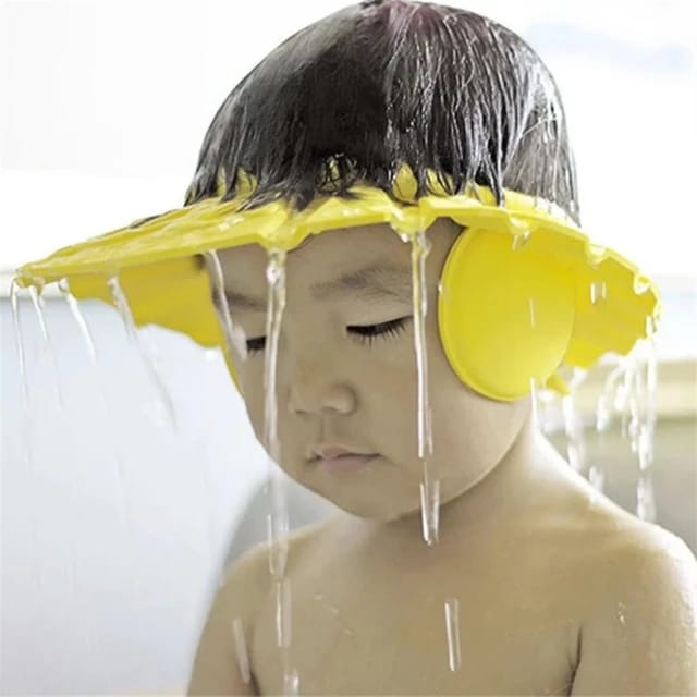 Comfortable Baby Shower Cap for Safe Baths - BLL - BT - 4744 - 7 - Planet Junior