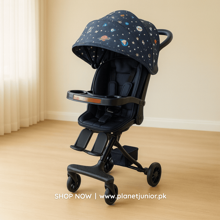 ComfortRide Baby Stroller – Safe, Adjustable & Easy to Handle - BLL-SF-518Y - Planet Junior