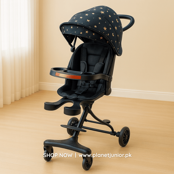 ComfortRide Baby Stroller – Safe, Adjustable & Easy to Handle - BLL-SF-518Y - Planet Junior