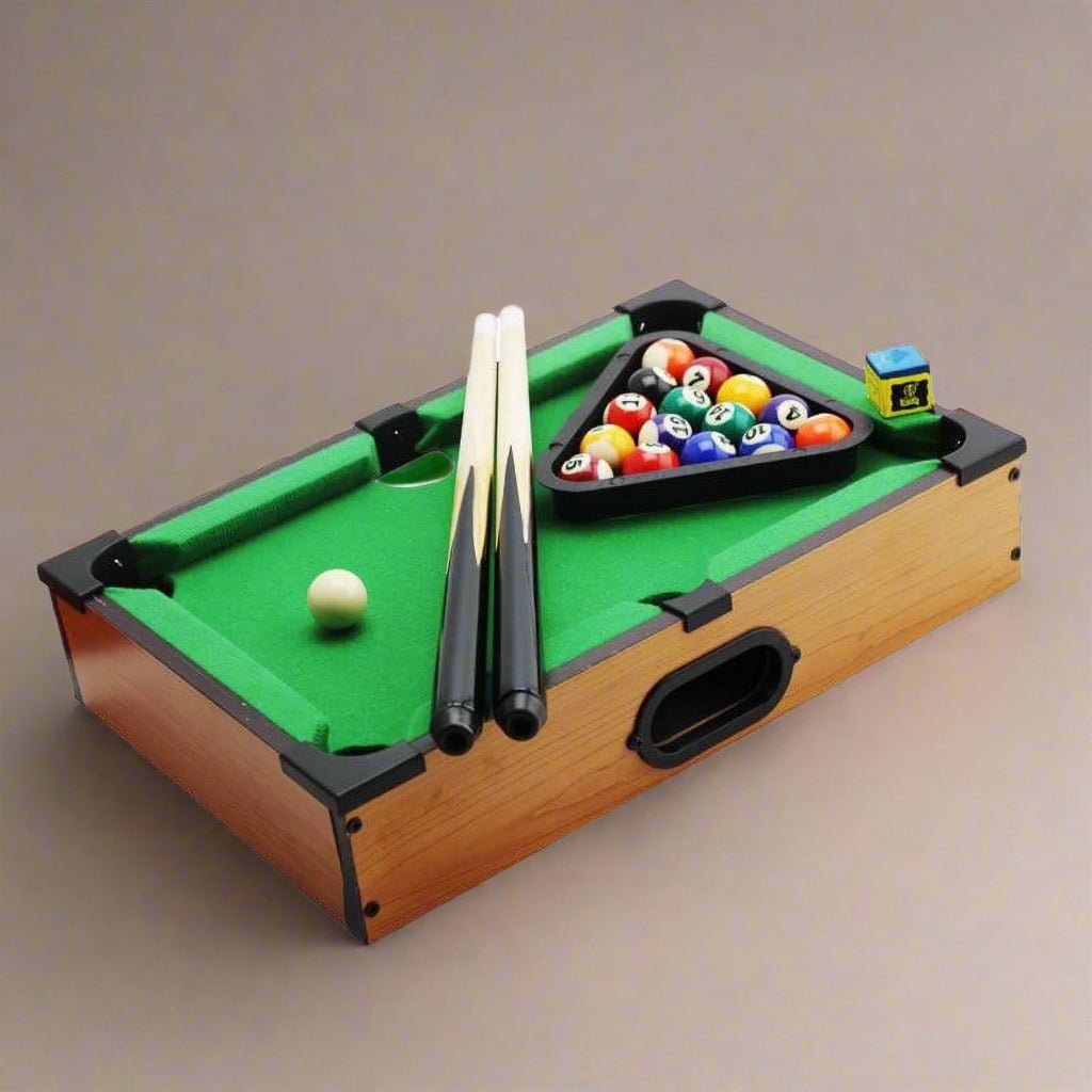 Compact Wooden Pool Table for Kids – Planet Junior