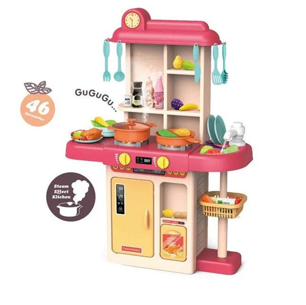 Complete 46 - Piece Kitchen Set with Lights & Cooking Sounds - RT713 - Planet Junior