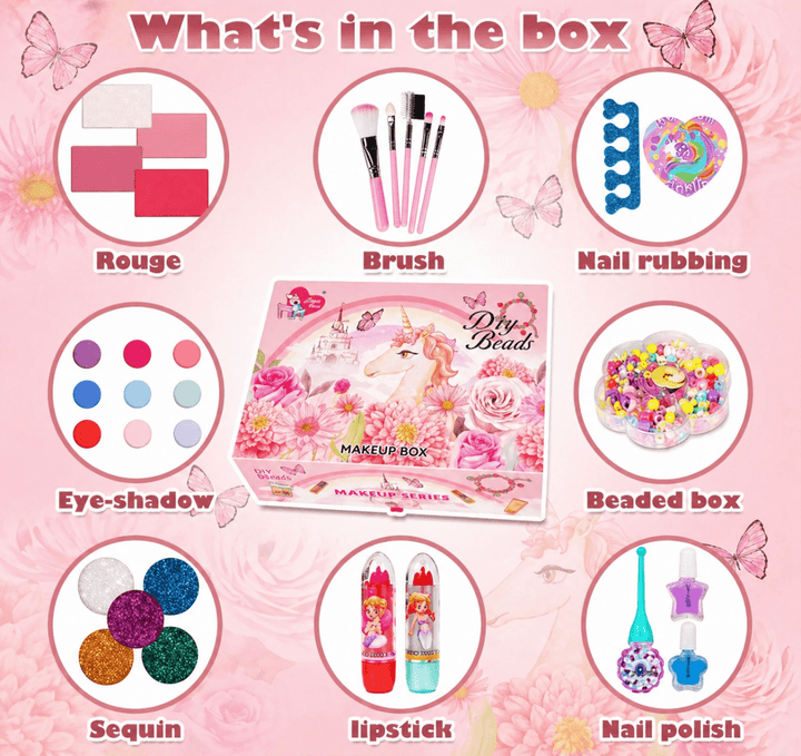 Complete Makeup Layers Cosmetics Box – Multi Layer Beauty Case Set 💄 🎀 ...
