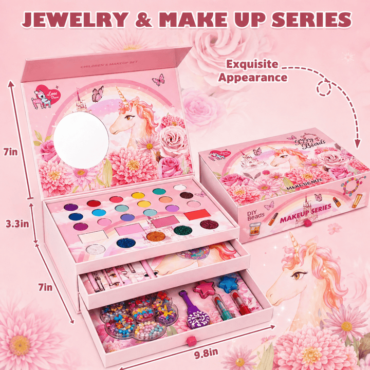 Complete Makeup Layers Cosmetics Box – Multi Layer Beauty Case Set 💄 🎀 ...