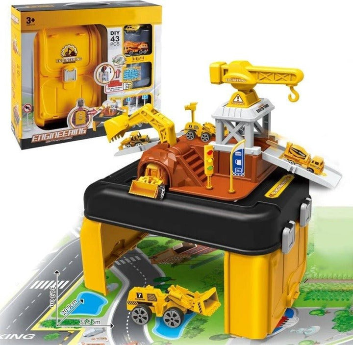 Crane Building Play Set for Kids Construction Fun - BLL - TR - 660 - 07S - Planet Junior
