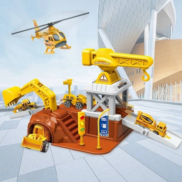 Crane Building Play Set for Kids Construction Fun - BLL - TR - 660 - 07S - Planet Junior