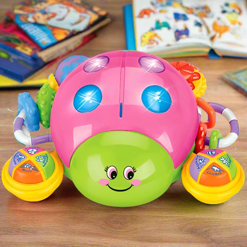 Crawling Ladybug with Light & Sound - BLL - MT - 2012 - 6A - Planet Junior