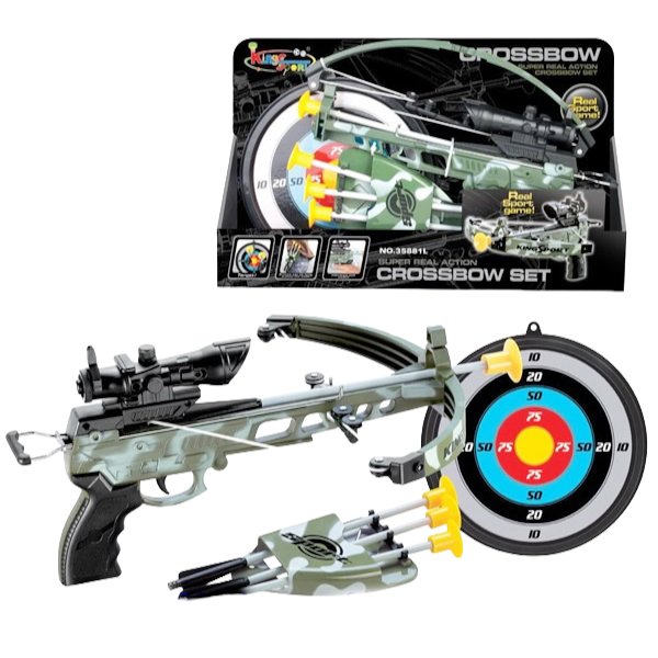 Crossbow Archery Playset - BLL - BI - 35881L - Planet Junior