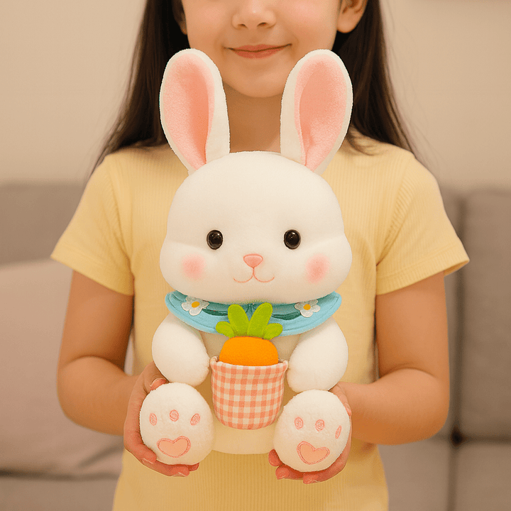 CuddleCarrot Bunny Plush – Soft, Sweet & Perfect for Little Hands - BLL-SFT-5971 - Planet Junior