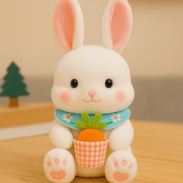 CuddleCarrot Bunny Plush – Soft, Sweet & Perfect for Little Hands - BLL-SFT-5971 - Planet Junior