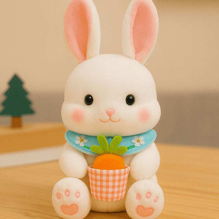 CuddleCarrot Bunny Plush – Soft, Sweet & Perfect for Little Hands - BLL-SFT-5971 - Planet Junior