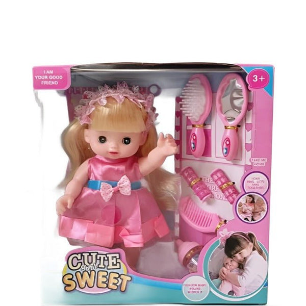 Cute Baby Doll with Fashin Aaccessories - BLL - DL - 1690D - Planet Junior