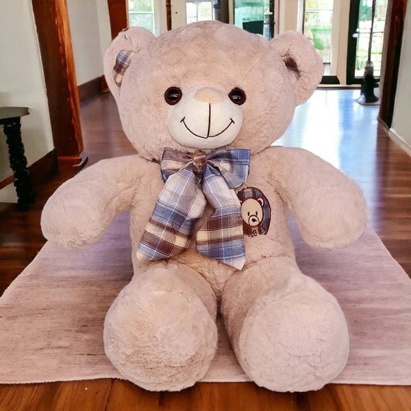 Cute Bow Tie Plush Teddy Bear - ST14017B - Planet Junior