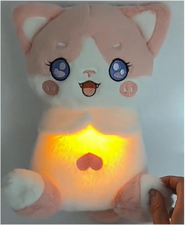 Cute Breathing Plush Cat with Soothing Music - RST-XK-1 - Planet Junior