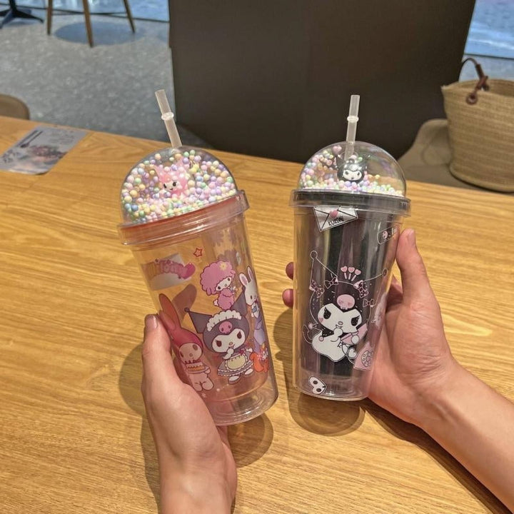 Straw Planet Cute Bunny Smoothie Glass with Straw – Planet Junior