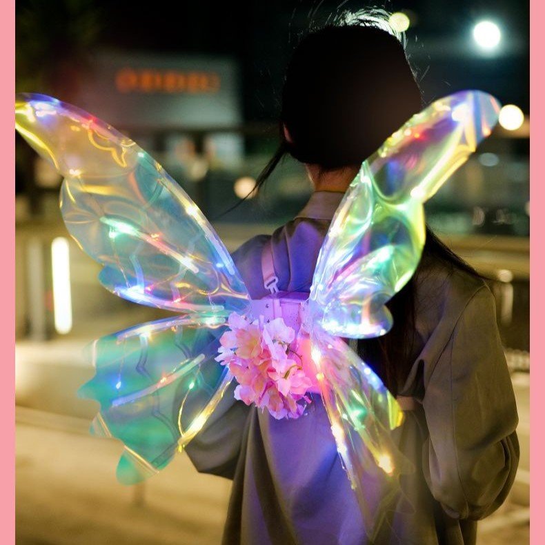 Cute Butterfly Fairy Wings With Light And Music - RT673 - Planet Junior