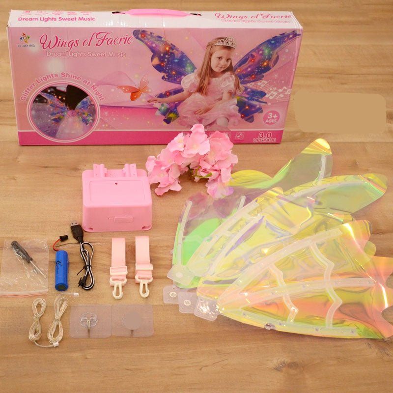 Cute Butterfly Fairy Wings With Light And Music - RT673 - Planet Junior