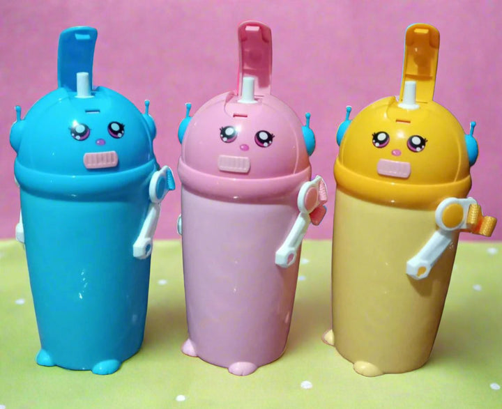 Cute Cartoon Characters Water Bottle - BLL - WB - 495 - 33 - Planet Junior