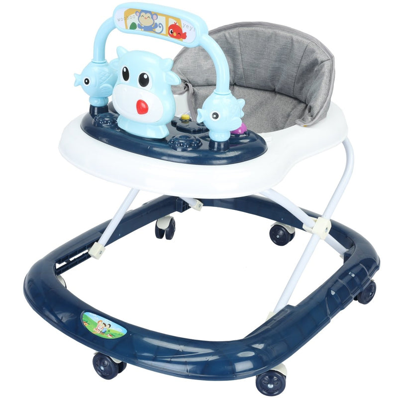 Cute Cartoon Theme Baby Walker - BLL - W - 6618 - Planet Junior