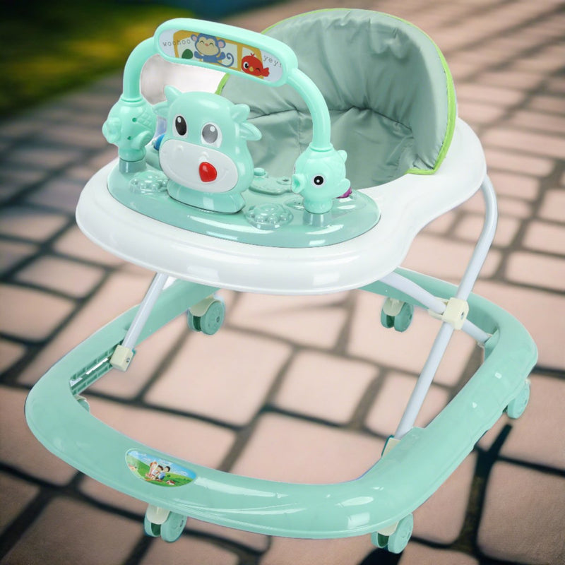 Cute Cartoon Theme Baby Walker - BLL - W - 6618 - Planet Junior