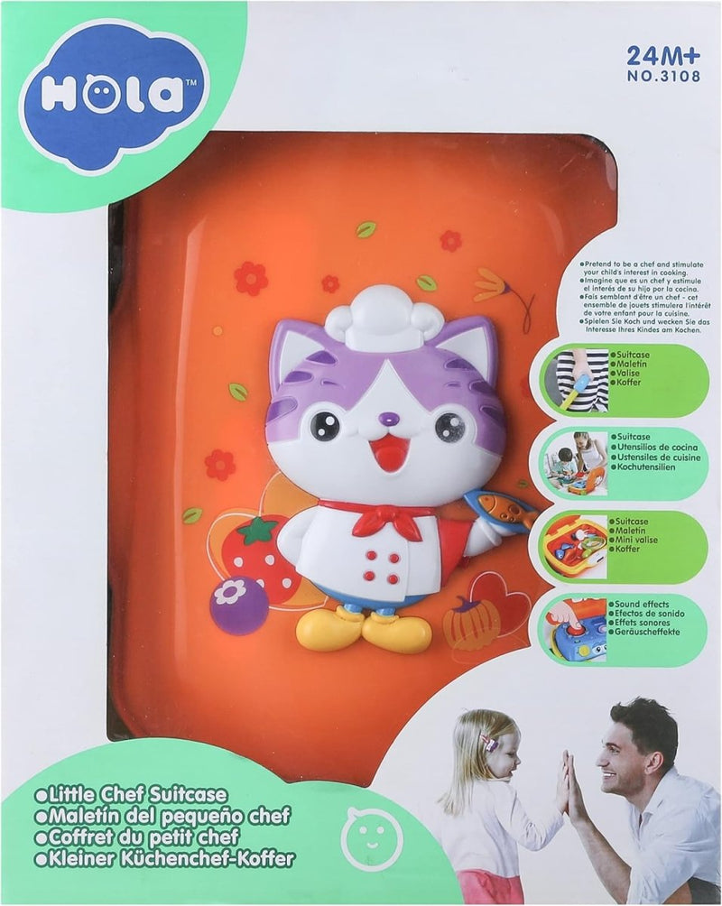 Cute Cat Little Chef Suitcase - BLL - GT - 3108 - Planet Junior