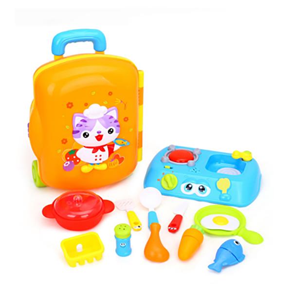 Cute Cat Little Chef Suitcase - BLL - GT - 3108 - Planet Junior