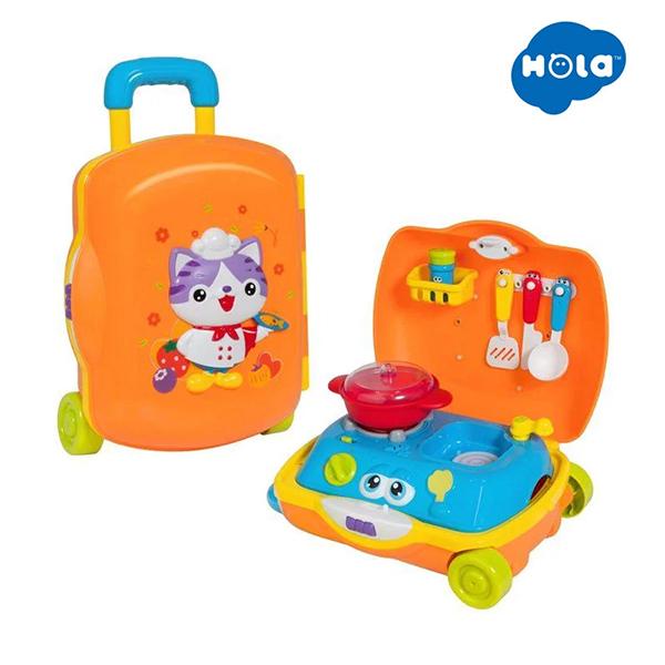 Cute Cat Little Chef Suitcase - BLL - GT - 3108 - Planet Junior