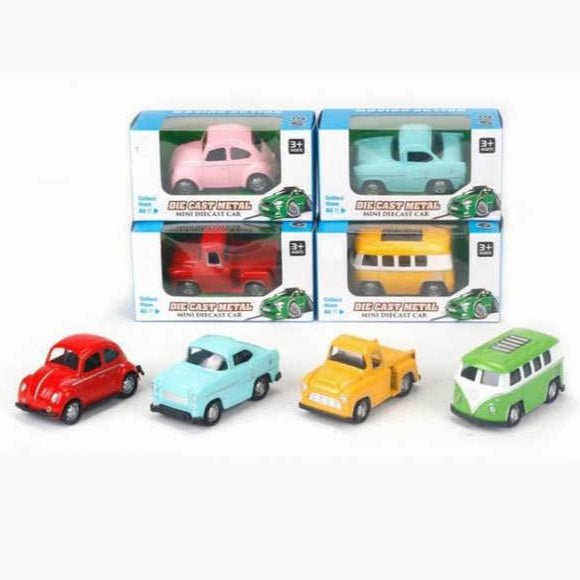Cute Die Cast Metal Car | 1 Pc - BLL - DK - 987 - 50 - Planet Junior
