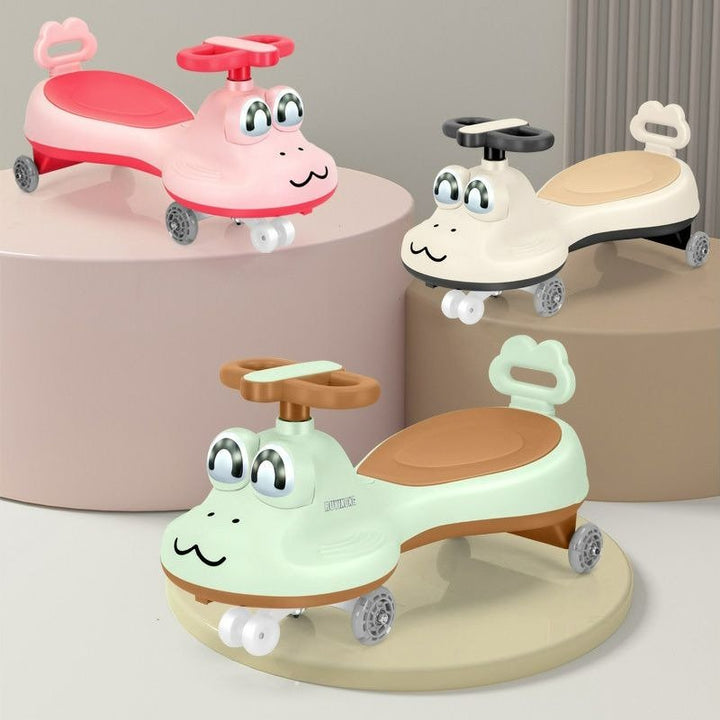 Cute Frog Themed Ride - On for Little Explorers - BLL - AC - 2001SC - Planet Junior