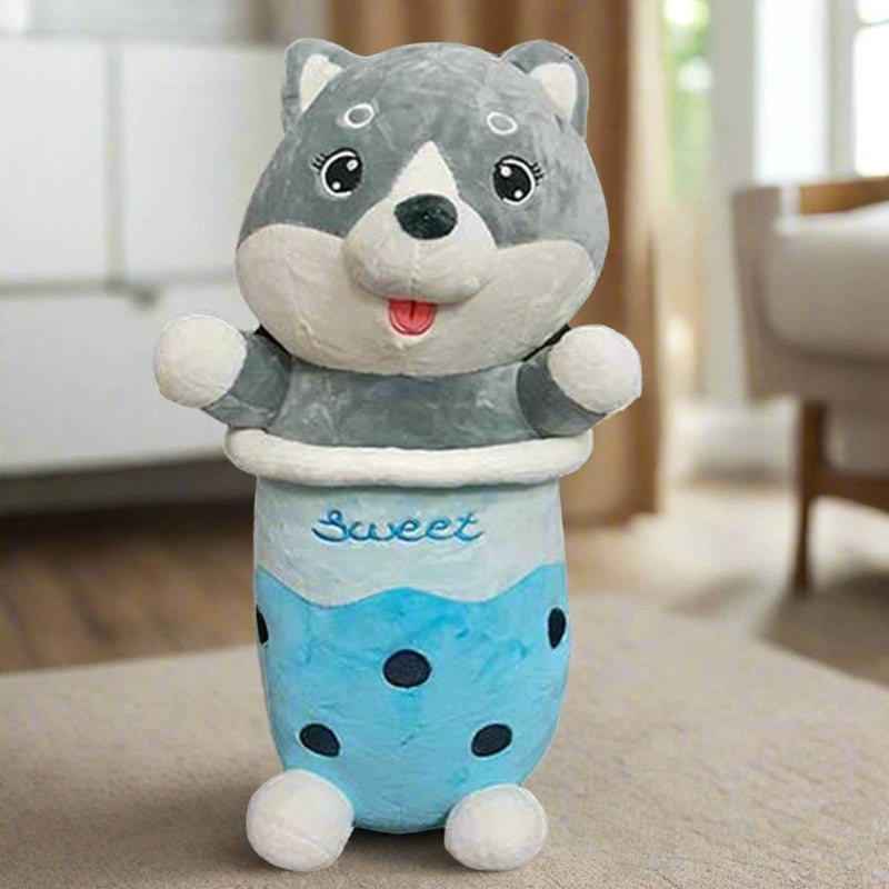 Cute Husky Plush Dog - BLL - SFT - 641 - 3 - Planet Junior