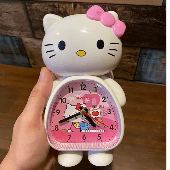 Cute Kitty Alarm Clock for Girls - BLL - WC - 2075A - Planet Junior