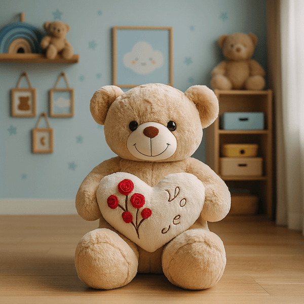 Cute Love Plush Teddy Bear | 1.5 Feet - ST14017A - 1 - Planet Junior