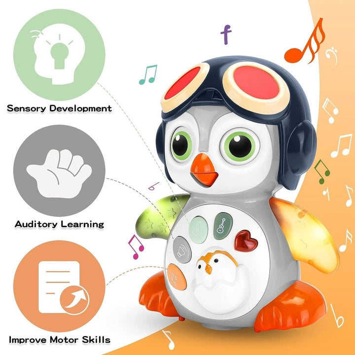 Cute Musical Walking Penguin - SLT - 8001CA - Planet Junior