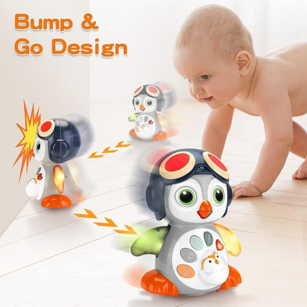 Cute Musical Walking Penguin - SLT - 8001CA - Planet Junior