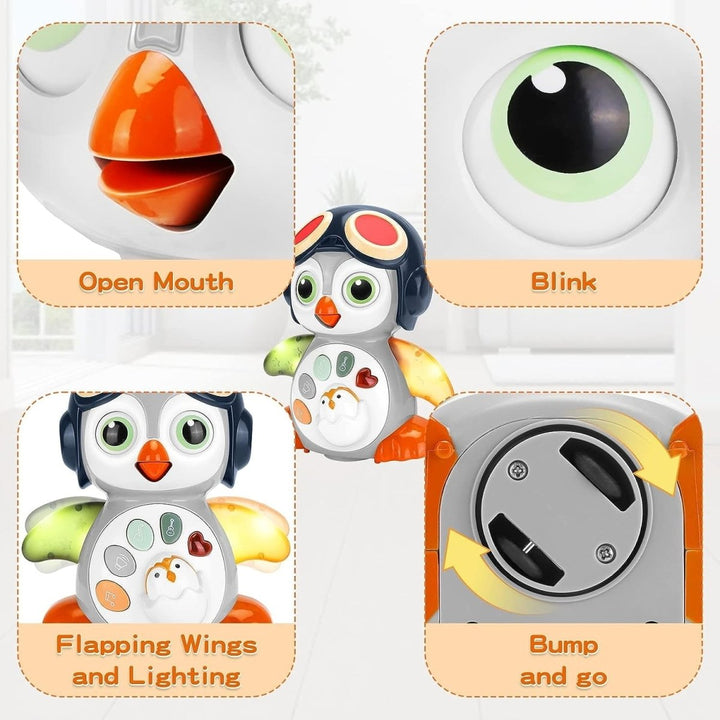 Cute Musical Walking Penguin - SLT - 8001CA - Planet Junior