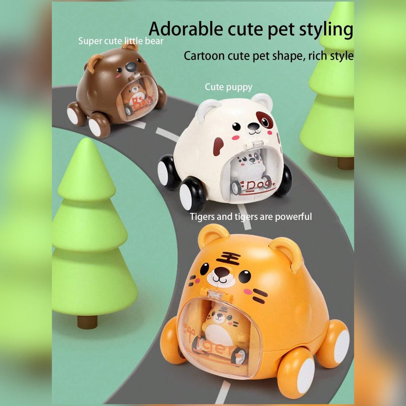 Cute Pet Ejection Vehicle Assorted | 1 Pcs - BLL - DK - 220HC - Planet Junior