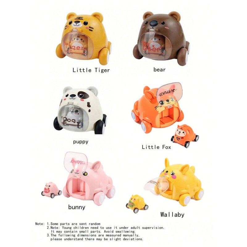 Cute Pet Ejection Vehicle Assorted | 1 Pcs - BLL - DK - 220HC - Planet Junior