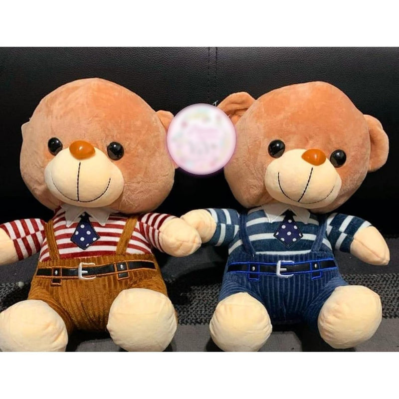 Cute Plush Tie Bear - ST14017BS - Planet Junior