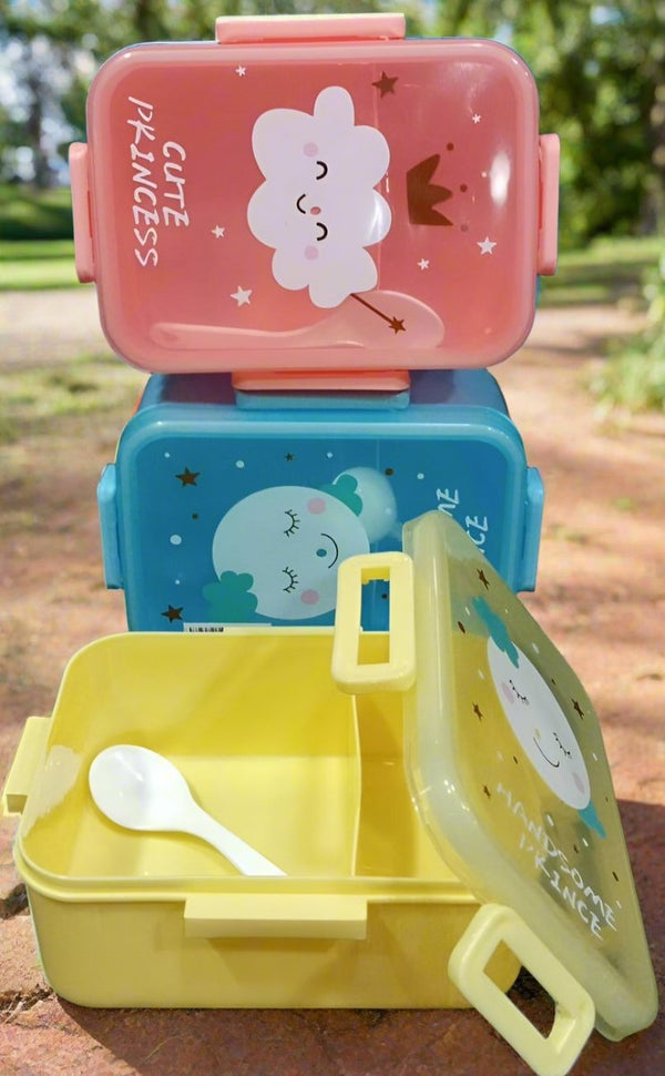 Cute Princes Lunch Box | 1 Pcs - BLL - LB - 495 - 29 - Planet Junior