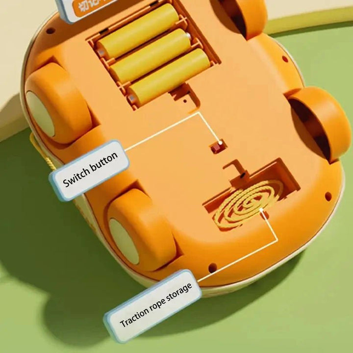 Cute Rabbit Mobile Phone Car – Musical Learning Car for Toddlers - RT-DC007 - Planet Junior