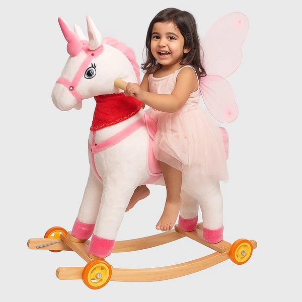 Cute Unicorn Rocking Horse - BLL - RH - 25 - UNI - WHL - Planet Junior