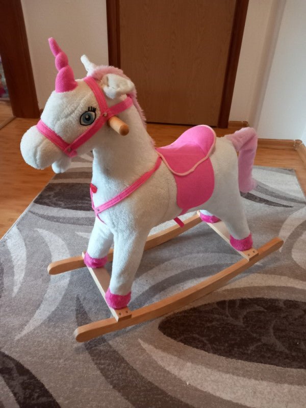 Cute Unicorn Rocking Horse - BLL - RH - 25 - UNI - WHL - Planet Junior