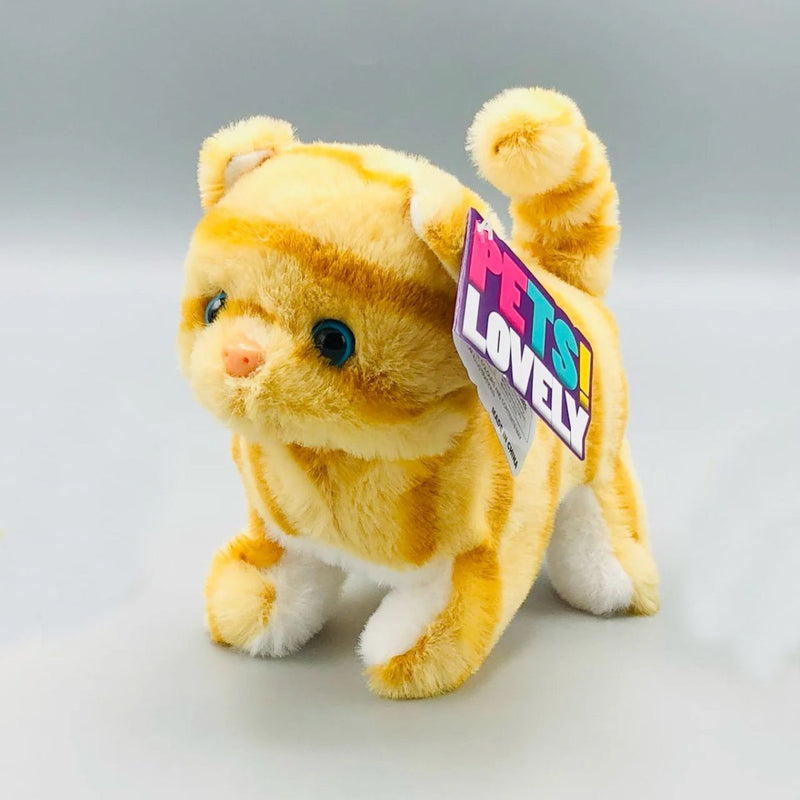 Cute Walking Plush Pet Cat with Sound - AT7872 - Planet Junior