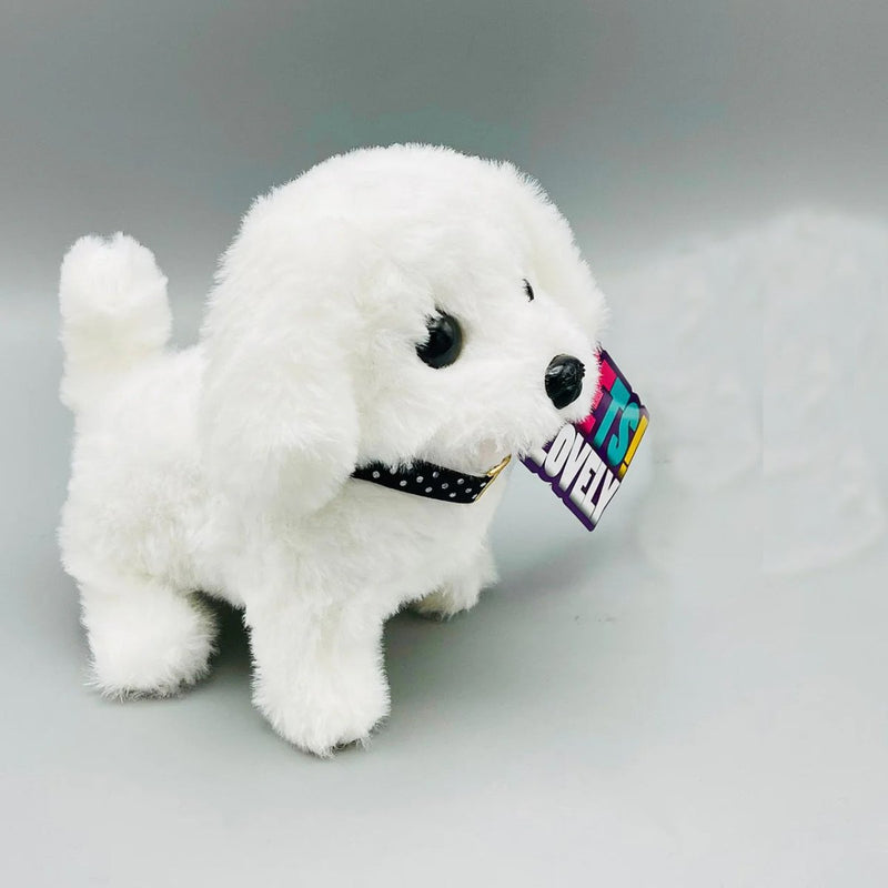 Cute Walking Plush Pet Dog with Sound - AT7873 - Planet Junior