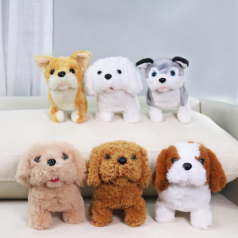 Cute Walking Plush Pet Dog with Sound