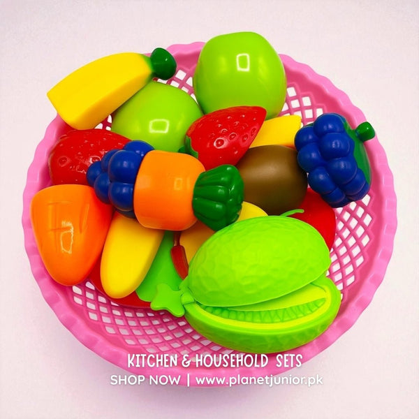 Cutting Fruit Set For Kids - UT8086 - Planet Junior
