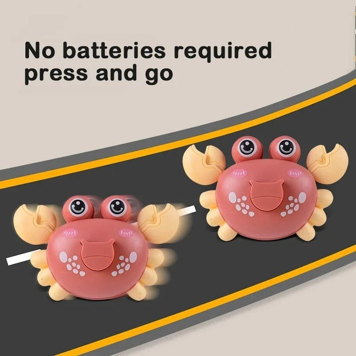 Dancing Press & Crawl Crab – Cute Walking Fun for Babies - HFT-A780-75 - Planet Junior