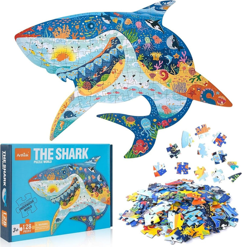 Deep Sea Shark Adventure Puzzle - BLL - ET - 2121 - 1 - Planet Junior