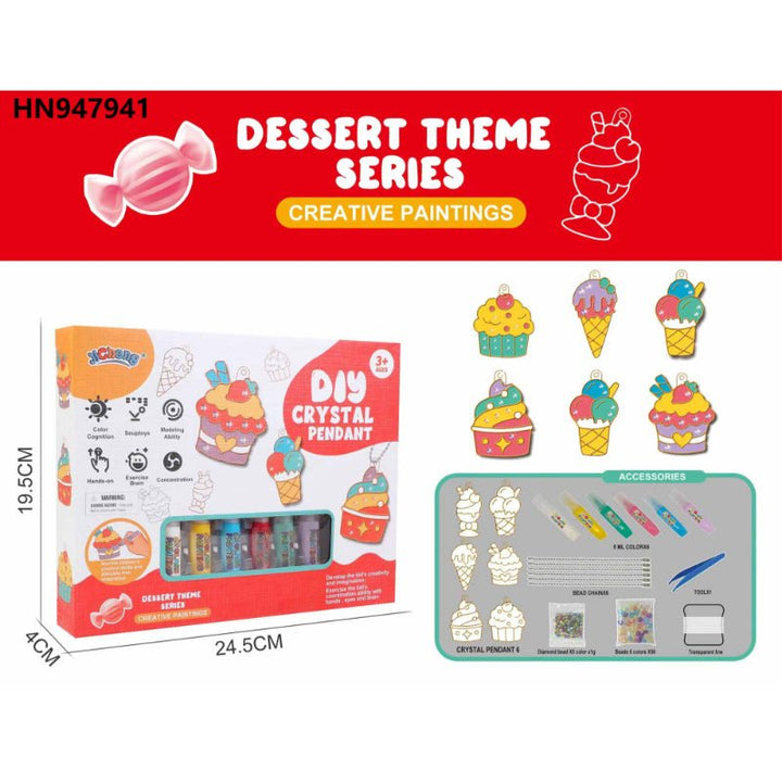 Desert Themed Art and Craft Kit with Colorful Beads - BLL - ET - 99 - 1JC - Planet Junior